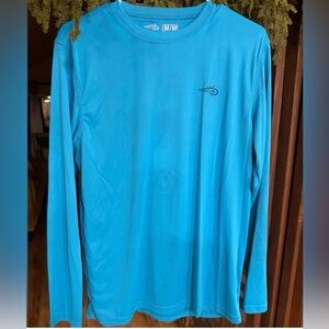 Reel life Blue Long Sleeve Men's Shirt